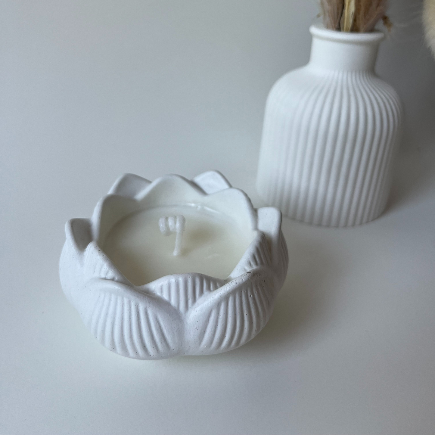 Vela Flor de Loto