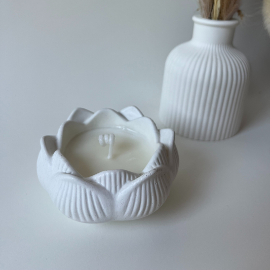 Vela Flor de Loto